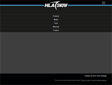 Tablet Screenshot of hlasnow.com